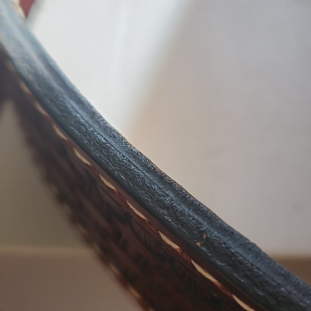 ACOSTA Personalized Leather belt Small - Picture 3 of 9